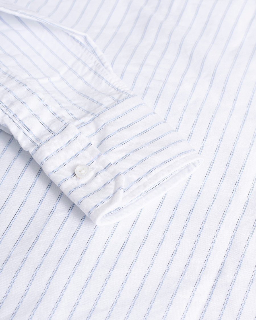 Herre |  | Pre-owned | Thom Browne Oxford Pinstripe Shirt Light Blue