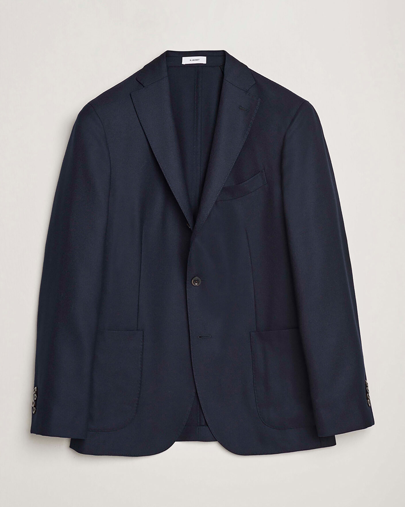 Herre | Pre-owned Blazere | Pre-owned | Boglioli K Jacket Wool Hopsack Blazer Navy 50