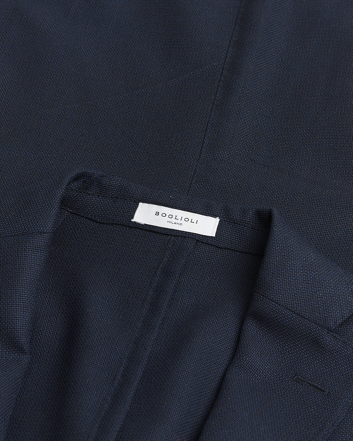 Herre | Pre-owned Blazere | Pre-owned | Boglioli K Jacket Wool Hopsack Blazer Navy 50