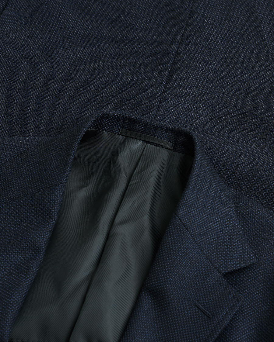 Herre | Pre-owned Blazere | Pre-owned | Ring Jacket Four Season Wool Balloon Blazer Navy 52