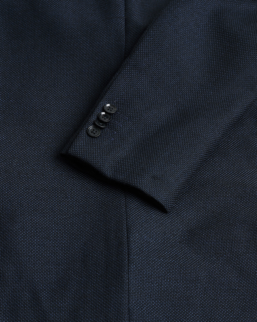 Herre | Pre-owned Blazere | Pre-owned | Ring Jacket Four Season Wool Balloon Blazer Navy 52