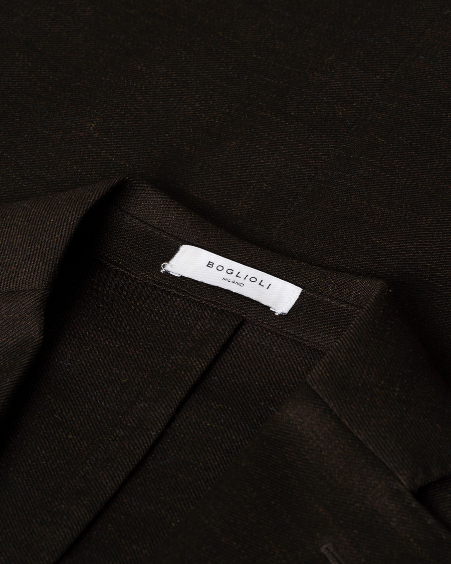 Herre | Blazere & jakker | Pre-owned | Boglioli K Jacket Wool Mohair Blazer Brown 46