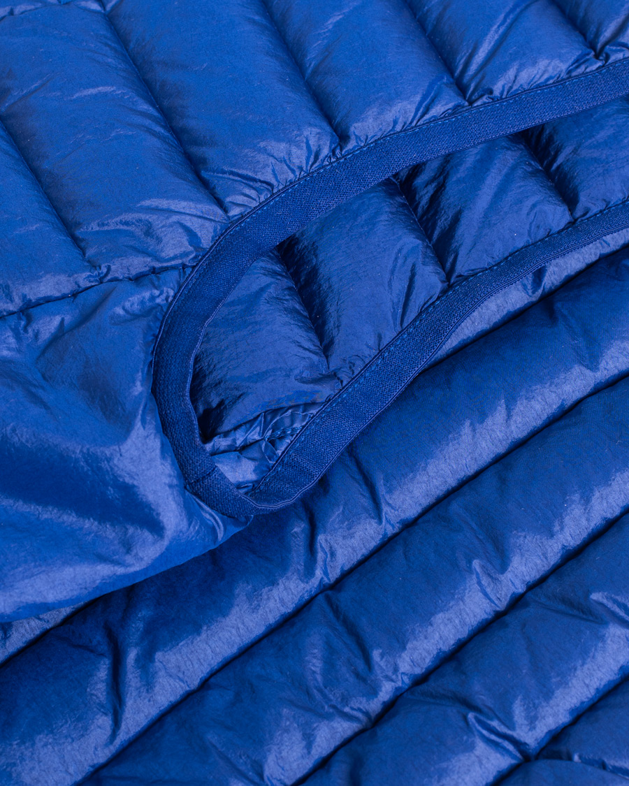 Herre | Jakker | Pre-owned | Stone Island Recycled Nylon Down-TC Vest Bright Blue