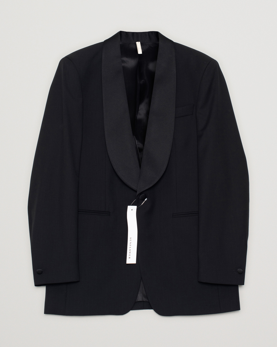 Herre | Blazere & jakker | Pre-owned | Sunflower Shawl Collar Tuxedo Jacket Black