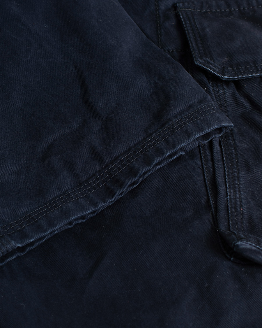 Herre | Bukser | Pre-owned | Incotex Slim Fit Cargo Pants Navy W34