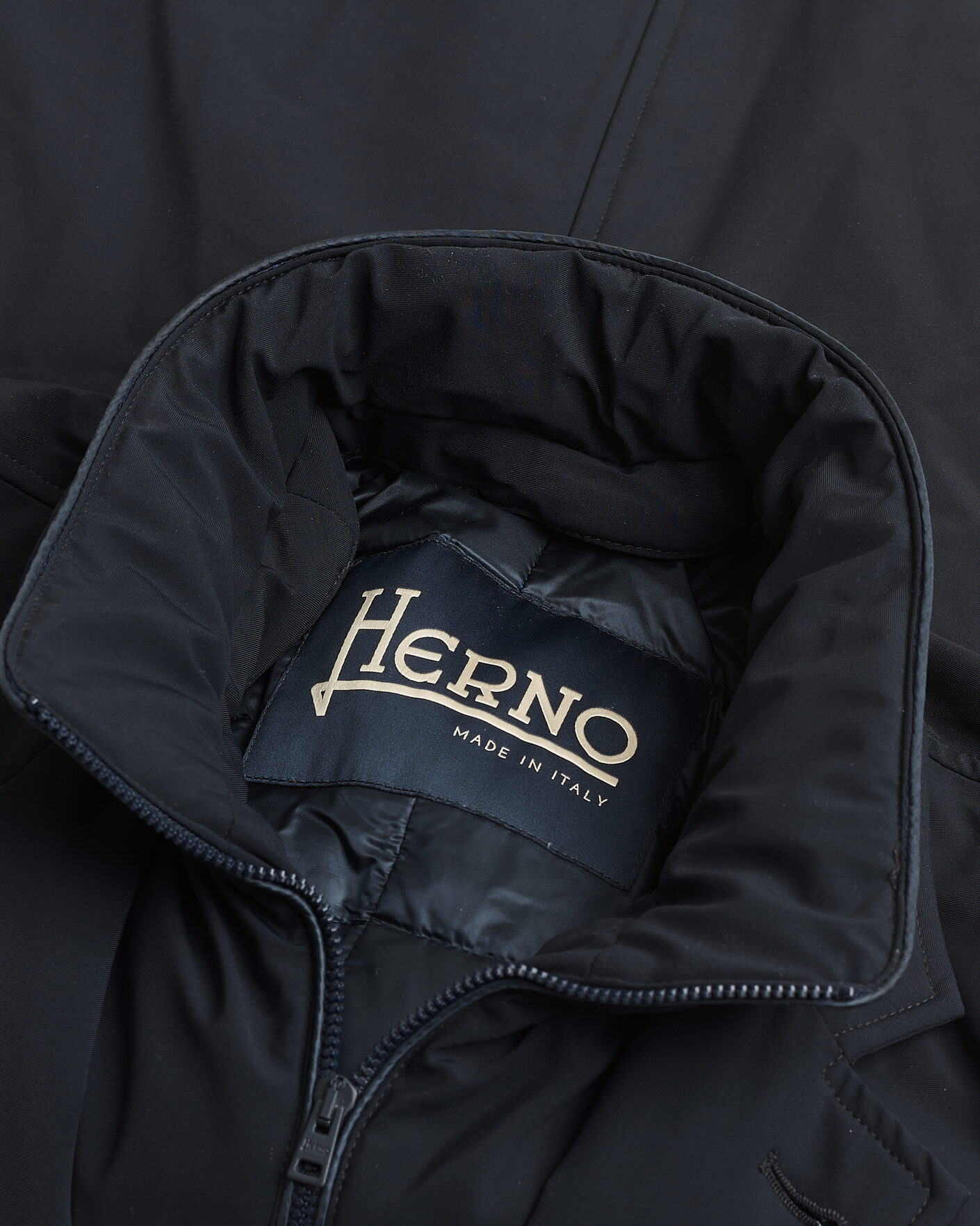 Herre | Pre-owned Jakker | Pre-owned | Herno Nylon City Blazer Navy 50