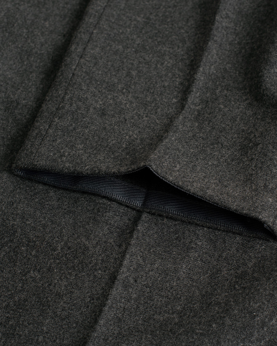 Herre | Pre-owned Bukser | Pre-owned | Morris Flannel Trousers Dark Grey 46