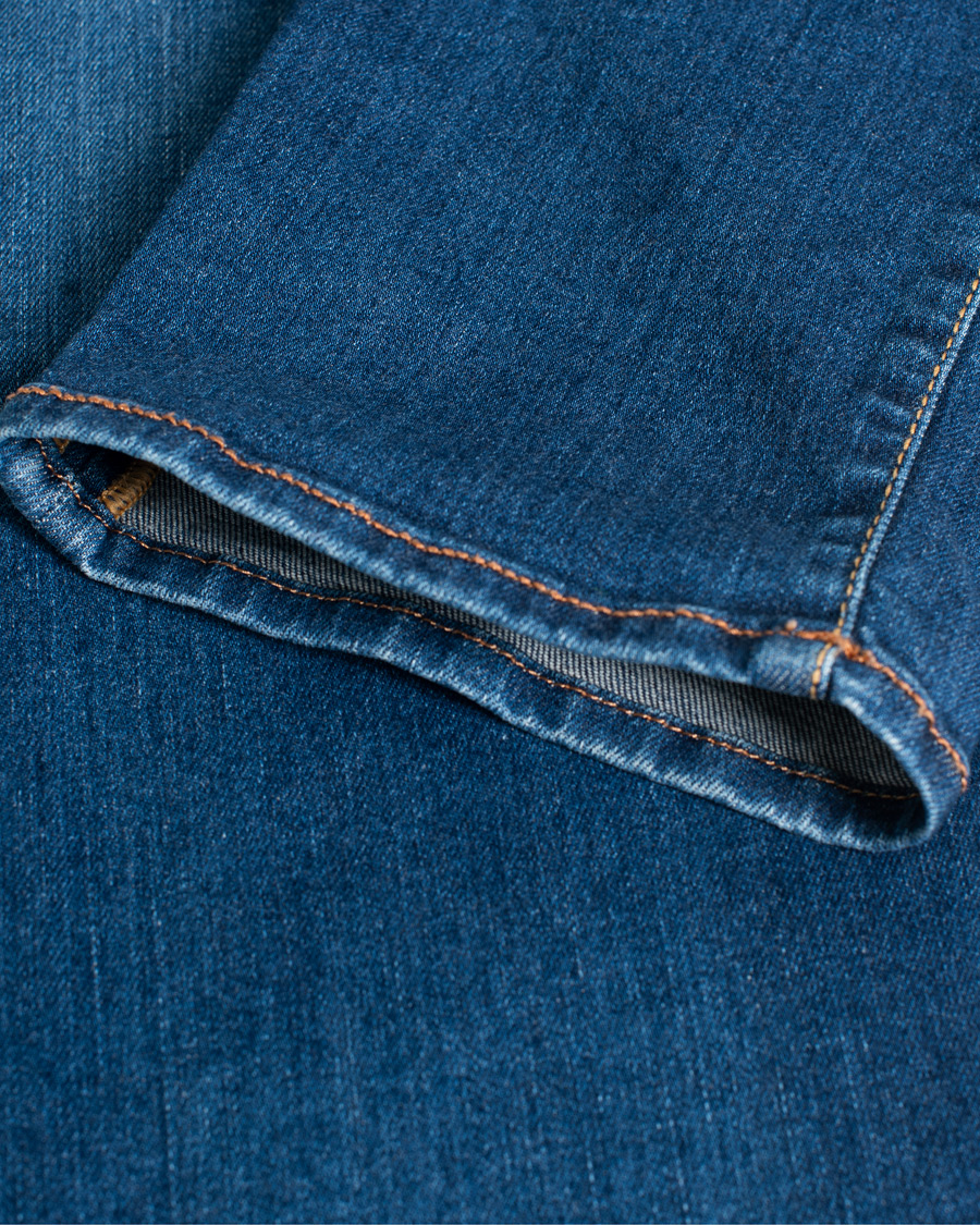 Herre | Jeans | Pre-owned | Jacob Cohën Nick Slim Fit Stretch Jeans Mid Blue