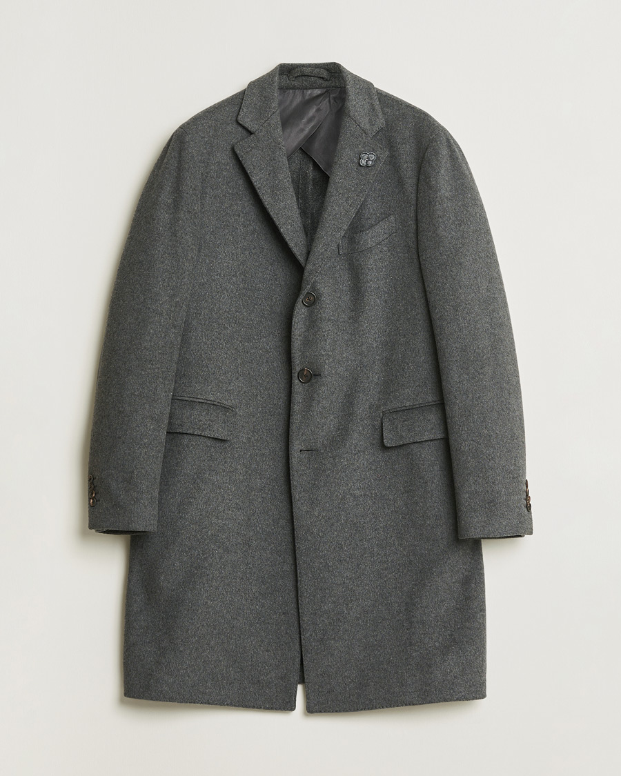 Herre | Pre-owned Jakker | Pre-owned | Lardini Wool Coat Grey 56