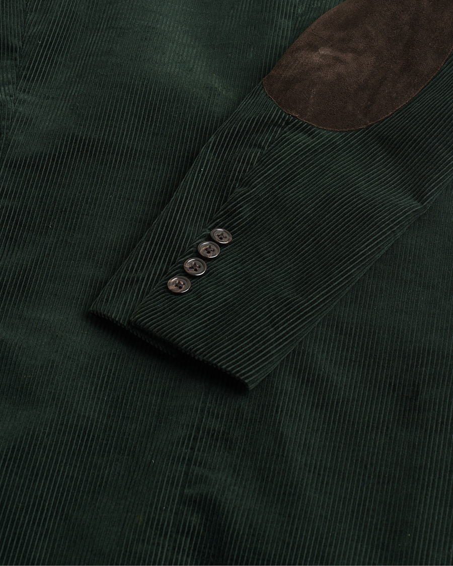 Herre | Pre-owned Blazere | Pre-owned | Polo Ralph Lauren Corduroy Green Blazer 48