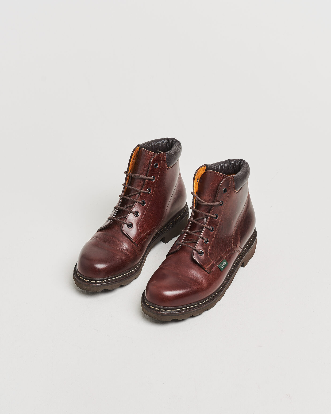 Herre | Pre-owned Randsyede sko | Pre-owned | Paraboot Bergerac Boot Ecorce UK7 - EU41