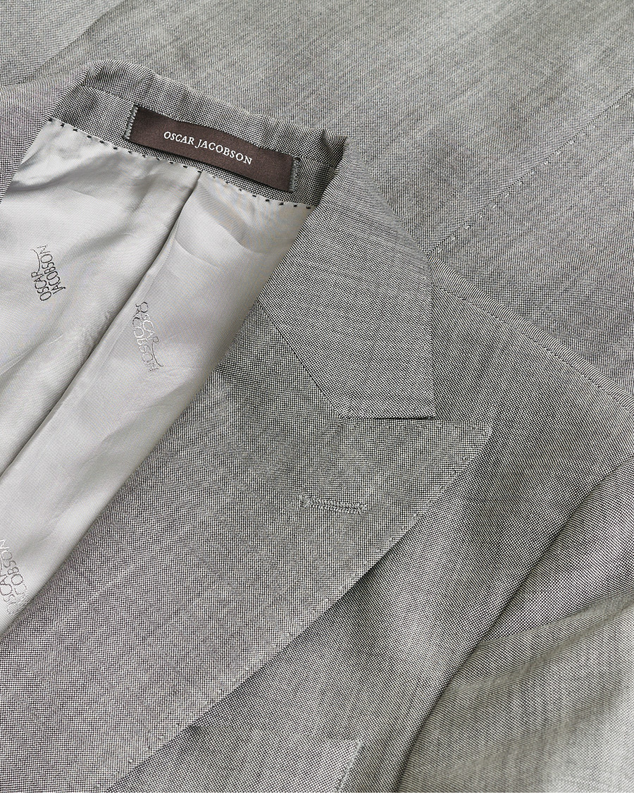 Herre | Pre-owned Jakkesæt | Pre-owned | Oscar Jacobson Elmer Suit Grey Melange 48