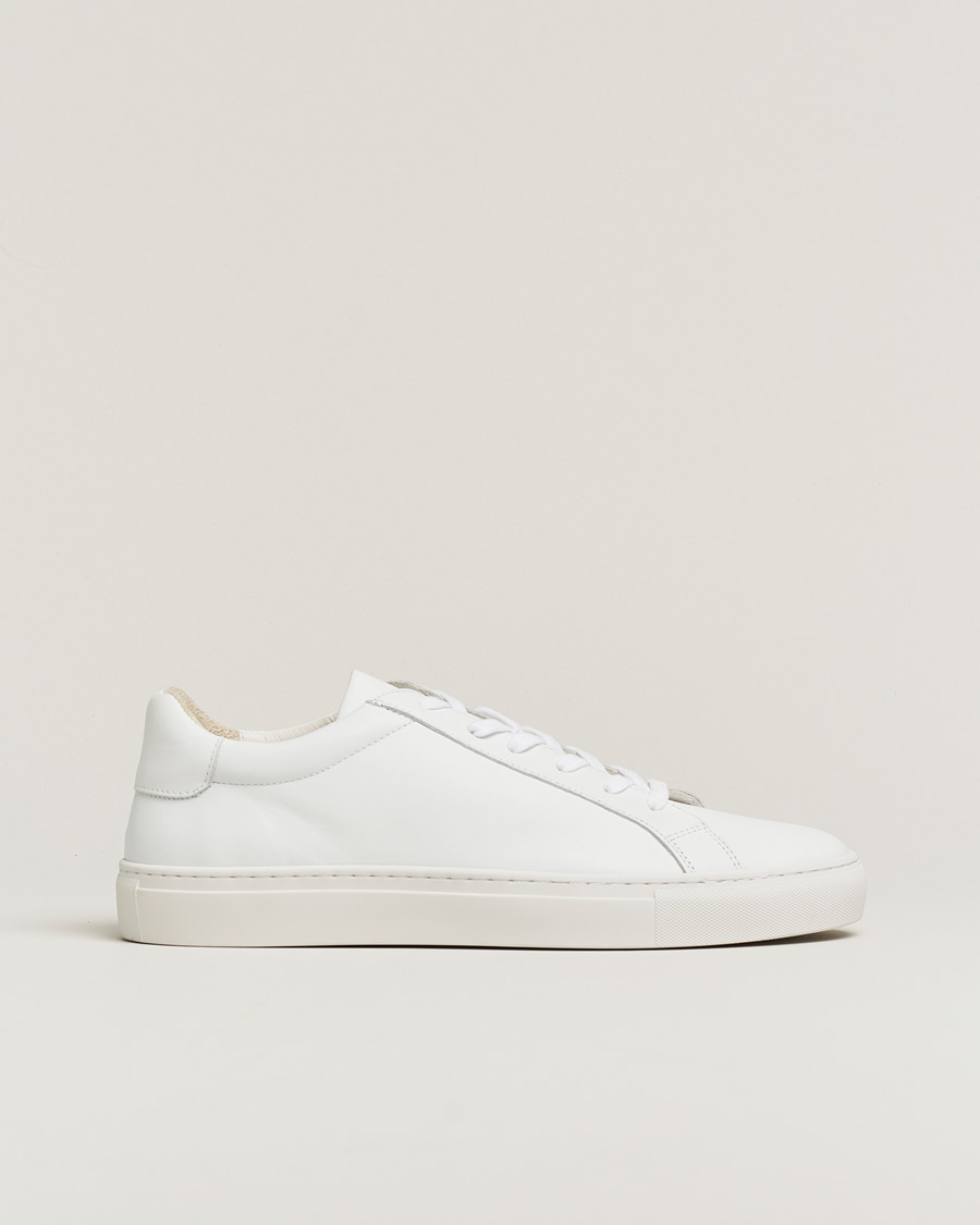 Herre | A Day's March Leather Marching Sneaker White | Pre-owned | A Day's March Leather Marching Sneaker White