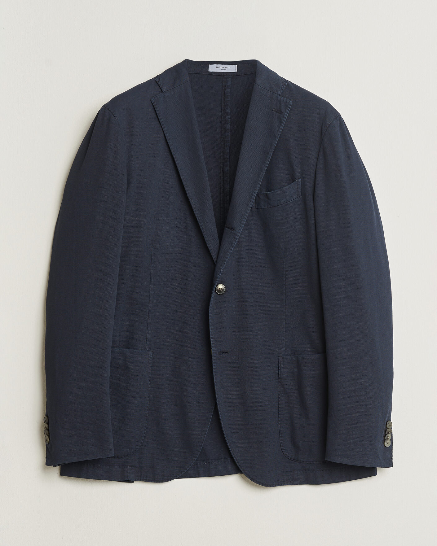 Herre | Pre-owned Blazere | Pre-owned | Boglioli K Jacket Cotton Stretch Blazer Navy 52
