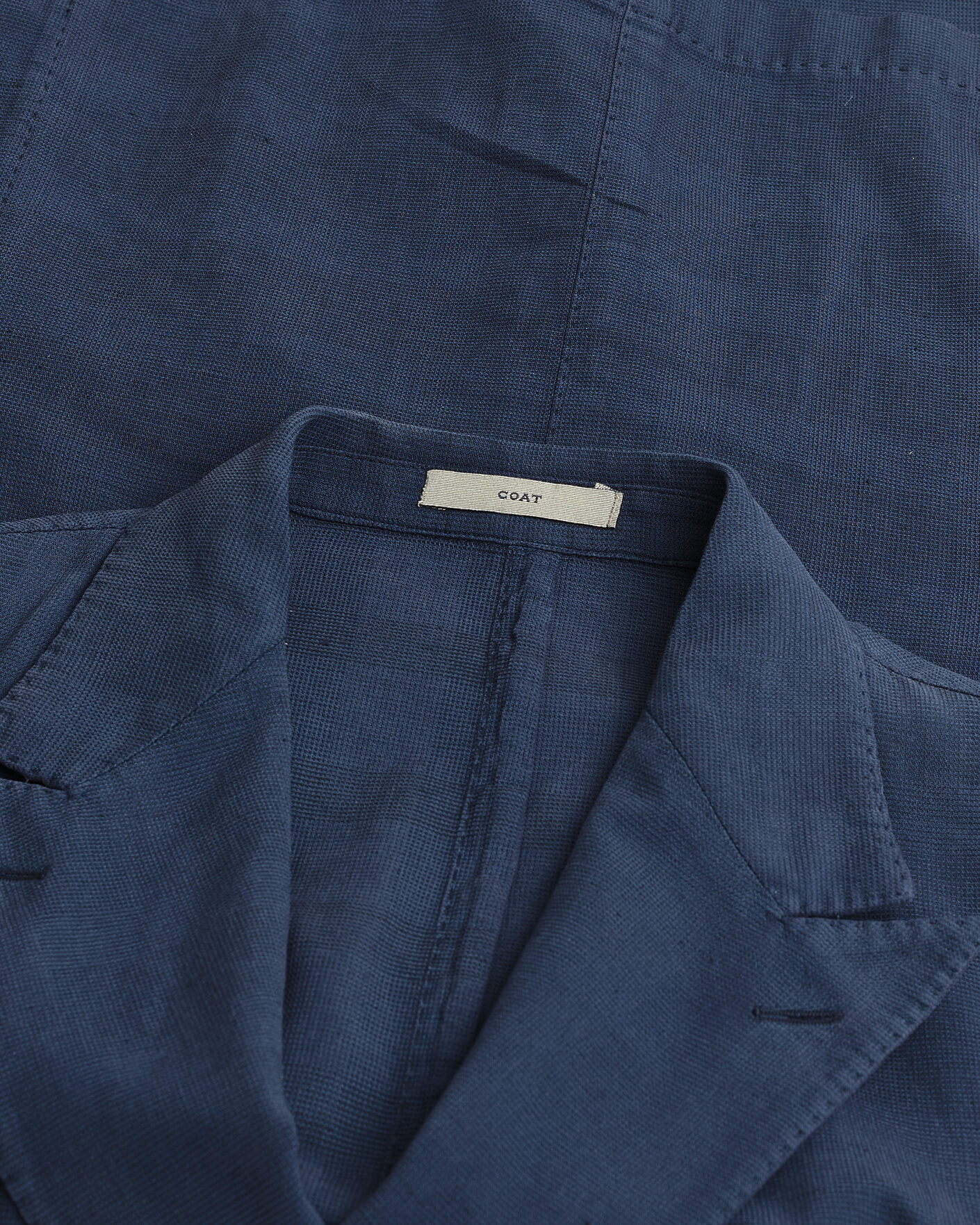 Herre | Pre-owned Blazere | Pre-owned | Boglioli Coat Double Breasted Silk Blend Blazer Navy 50