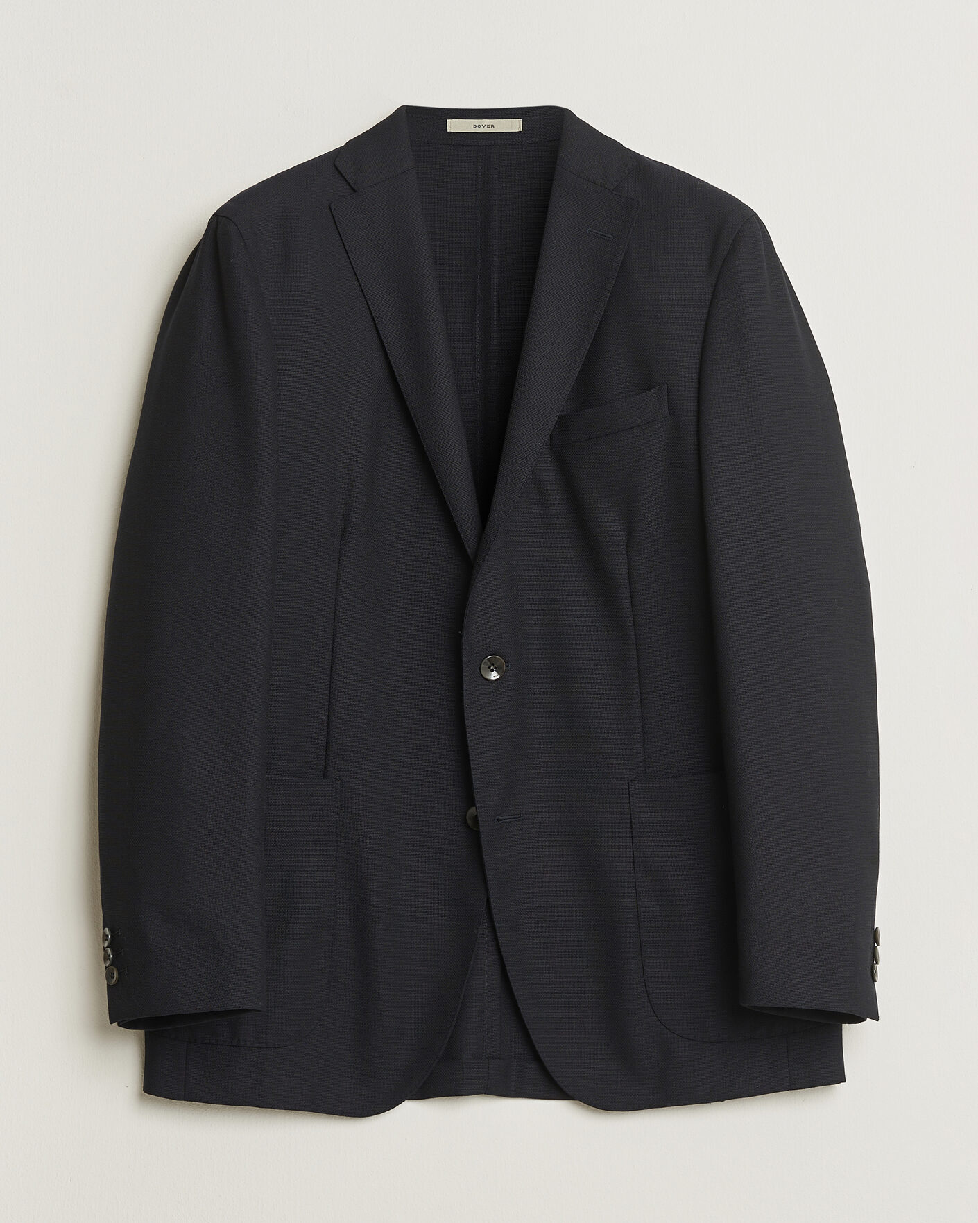 Herre | Pre-owned Blazere | Pre-owned | Boglioli Dover Wool Hopsack Blazer Black 52