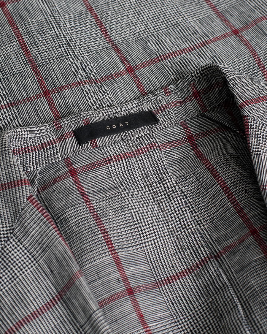 Herre | Pre-owned Blazere | Pre-owned | Boglioli Coat Linen Blazer Grey 52