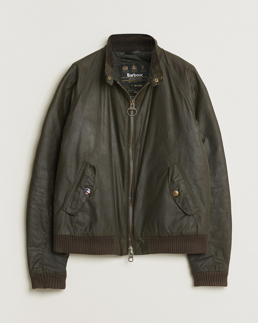 Herre | Pre-owned Jakker | Pre-owned | Barbour International Steve McQueen Merchant Jacket Olive L