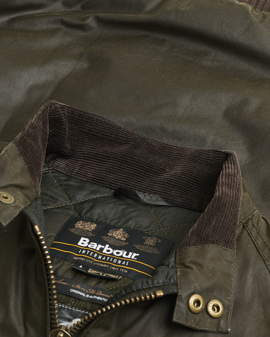Herre | Pre-owned Jakker | Pre-owned | Barbour International Steve McQueen Merchant Jacket Olive L