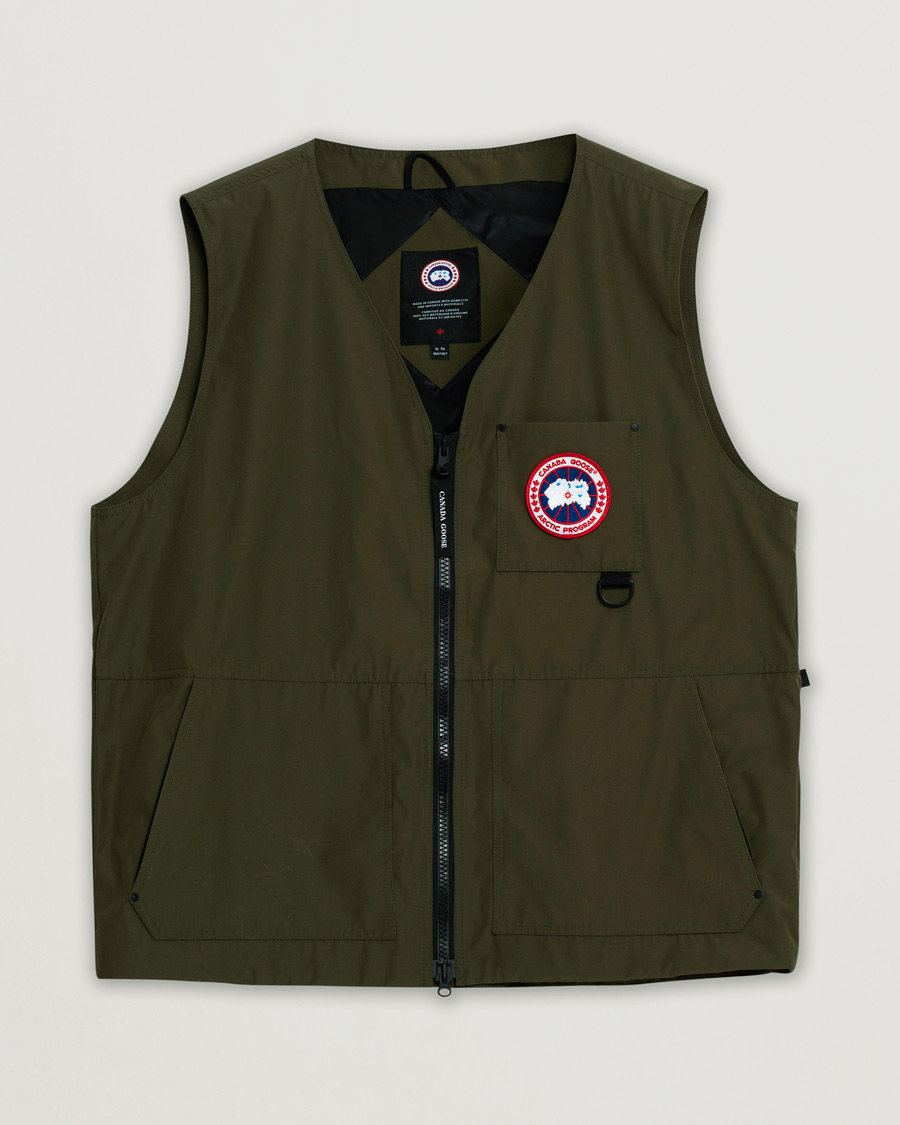 Herre | Pre-owned Jakker | Pre-owned | Canada Goose Canmore Vest Military Green