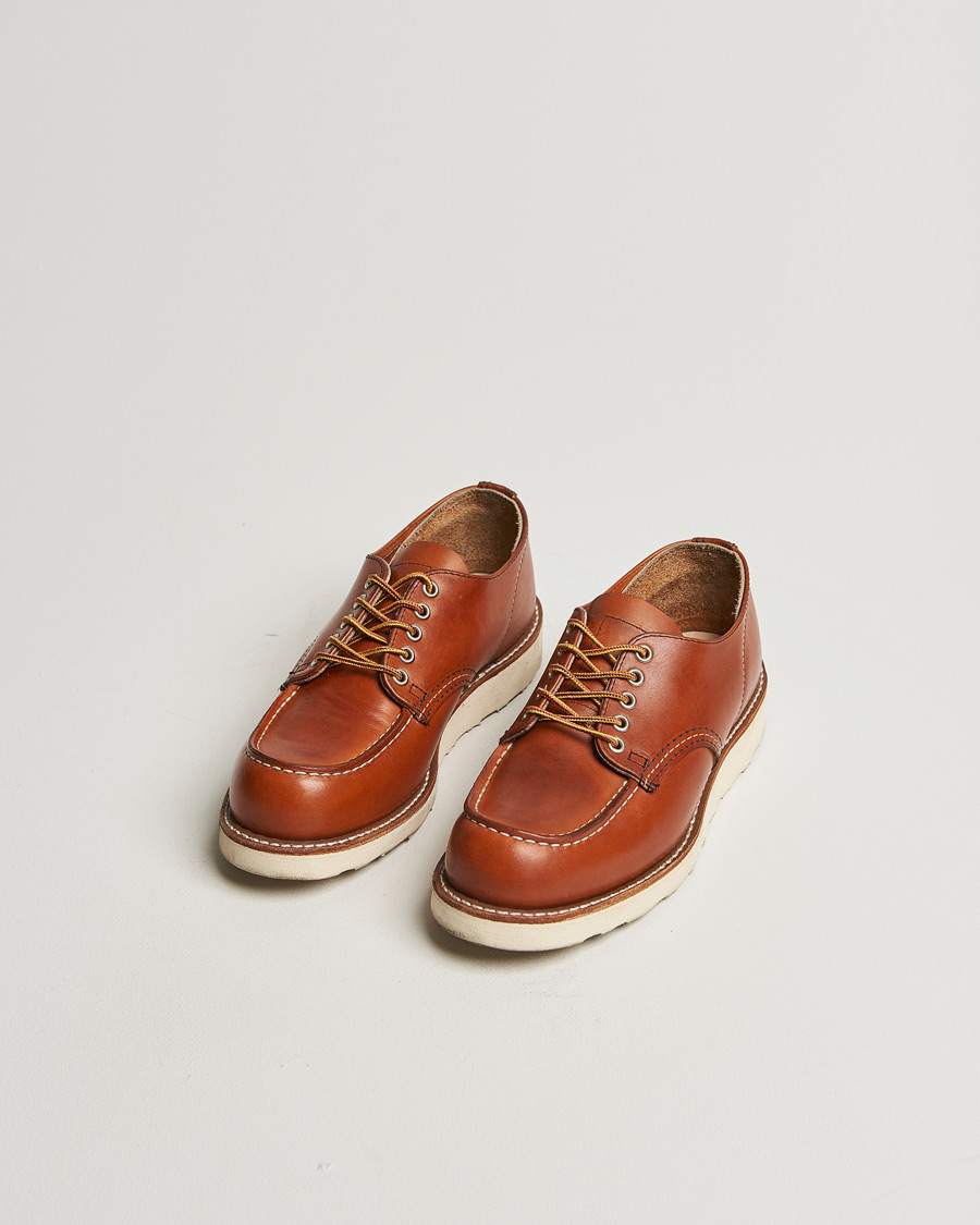 Herre | Red Wing Shoes Moc Toe Oxford Oro Legacy Leather | Pre-owned | Red Wing Shoes Moc Toe Oxford Oro Legacy Leather