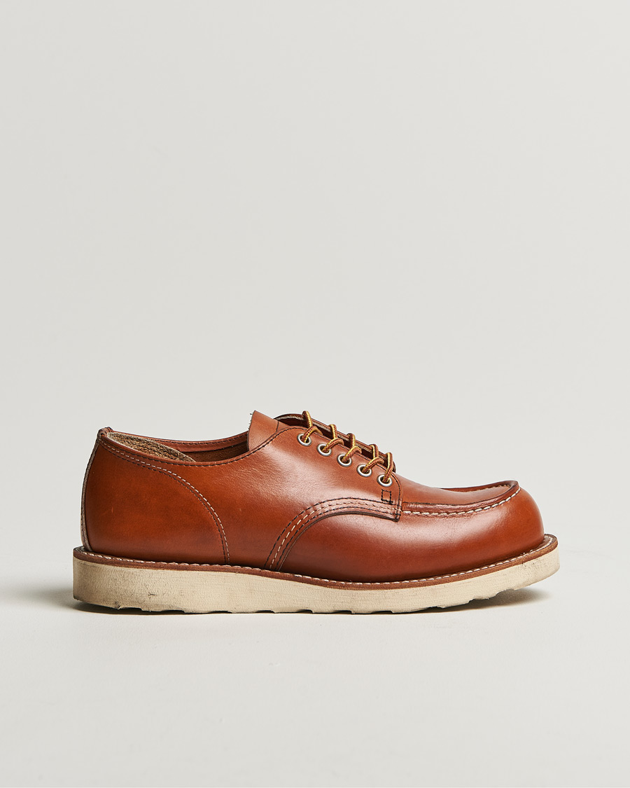 Herre | Red Wing Shoes Moc Toe Oxford Oro Legacy Leather | Pre-owned | Red Wing Shoes Moc Toe Oxford Oro Legacy Leather