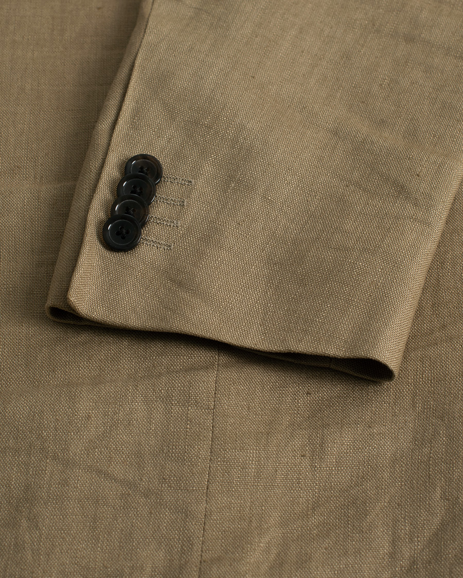 Herre | Blazere & jakker | Pre-owned | GANT Tailored fit Linen Blazer Beige 52