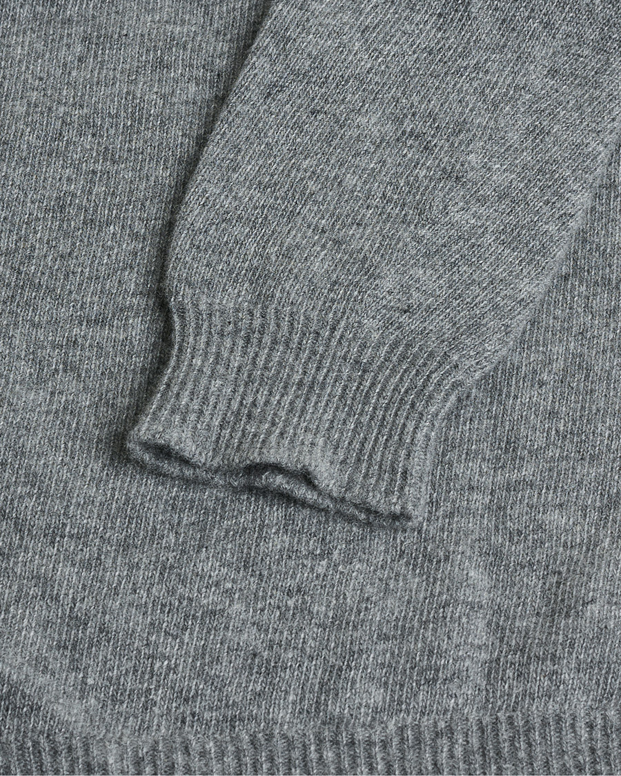 Herre | Pre-owned Trøjer | Pre-owned | Jil Sander Cashmere/Merino Round Neck Sweater Grey Melange