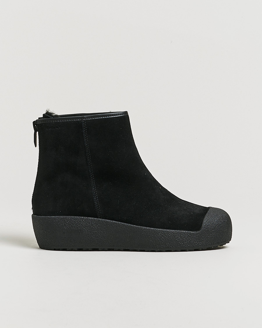 Herre | Bally Guard III M Soft Curling Boot Black | Pre-owned | Bally Guard III M Soft Curling Boot Black