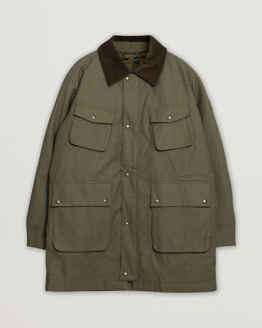 Herre | Pre-owned Jakker | Pre-owned | GANT Waxed Double Decker Jacket Hunter Green XL