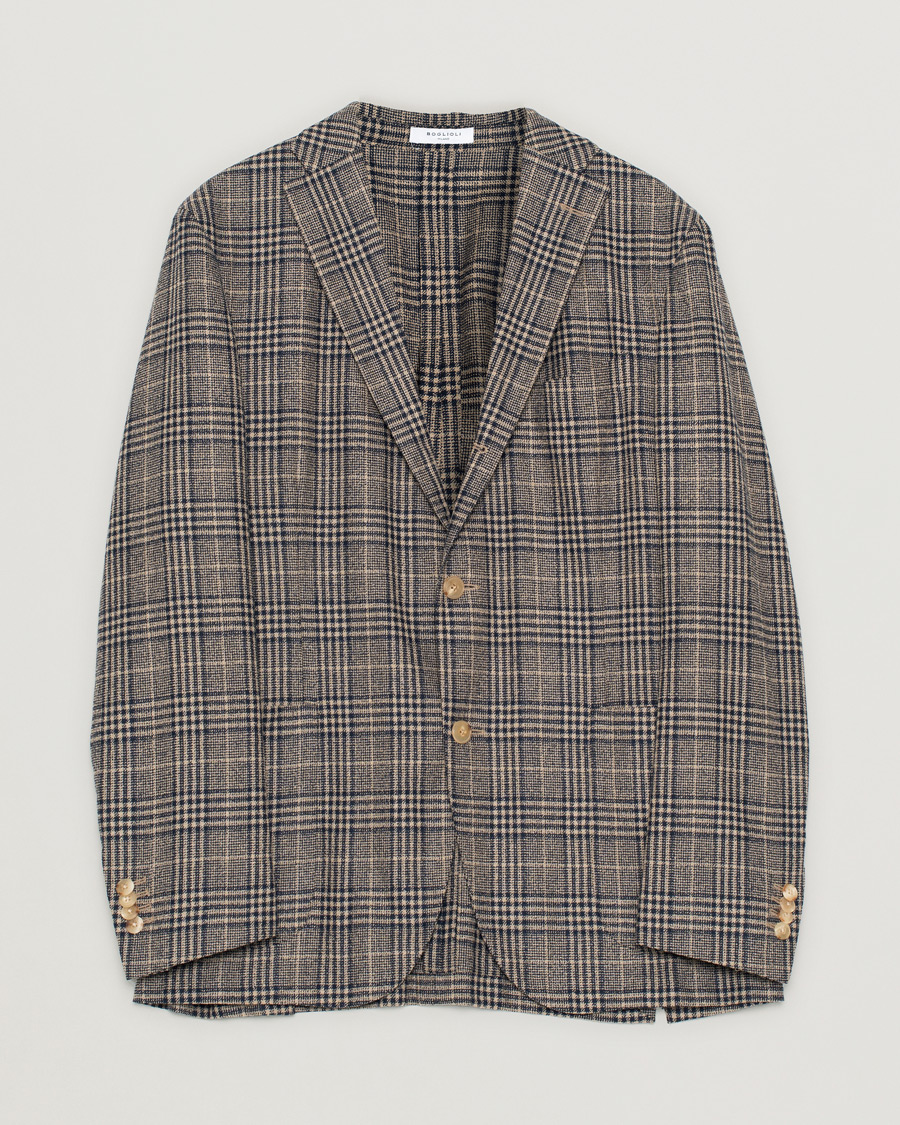 Herre | Pre-owned Blazere | Pre-owned | Boglioli K Jacket Checked Wool Blazer 54