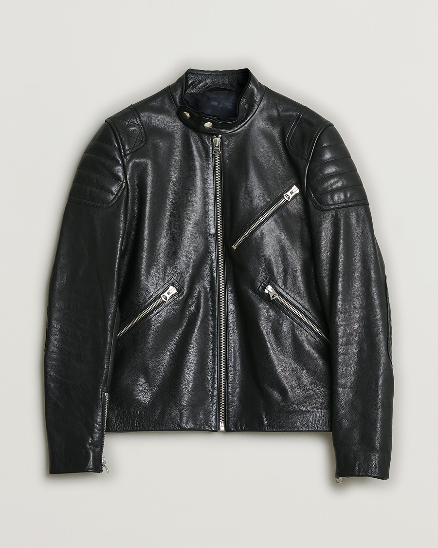 Herre | Pre-owned Jakker | Pre-owned | Acne Studios Oliver Leather Jacket Black 48