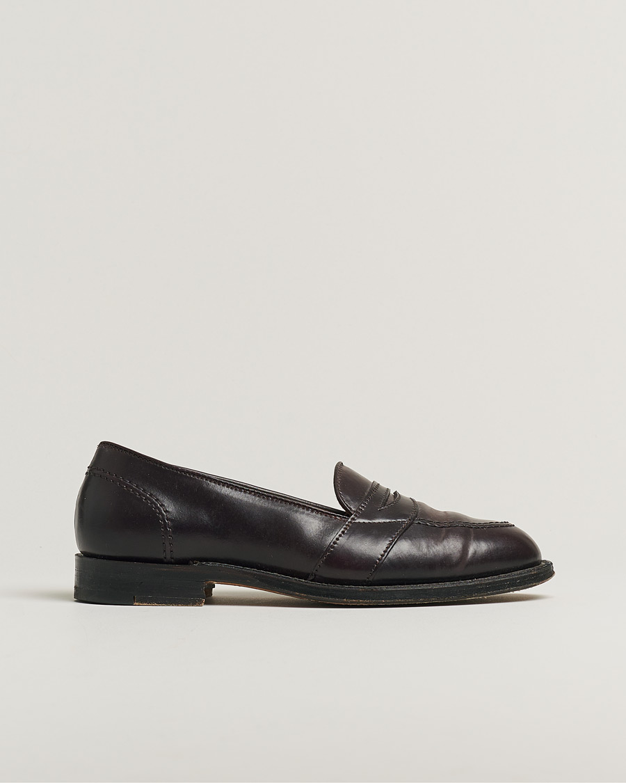 Herre | Alden 684 Full Strap Slip-On Penny Loafer UK7,5 - EU41 | Pre-owned | Alden 684 Full Strap Slip-On Penny Loafer UK7,5 - EU41