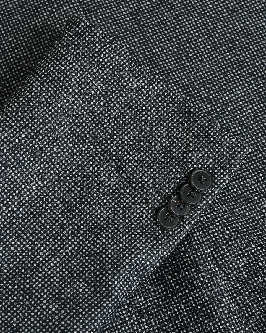 Herre | Pre-owned Blazere | Pre-owned | HUGO Flannel Wool Blazer Grey 54