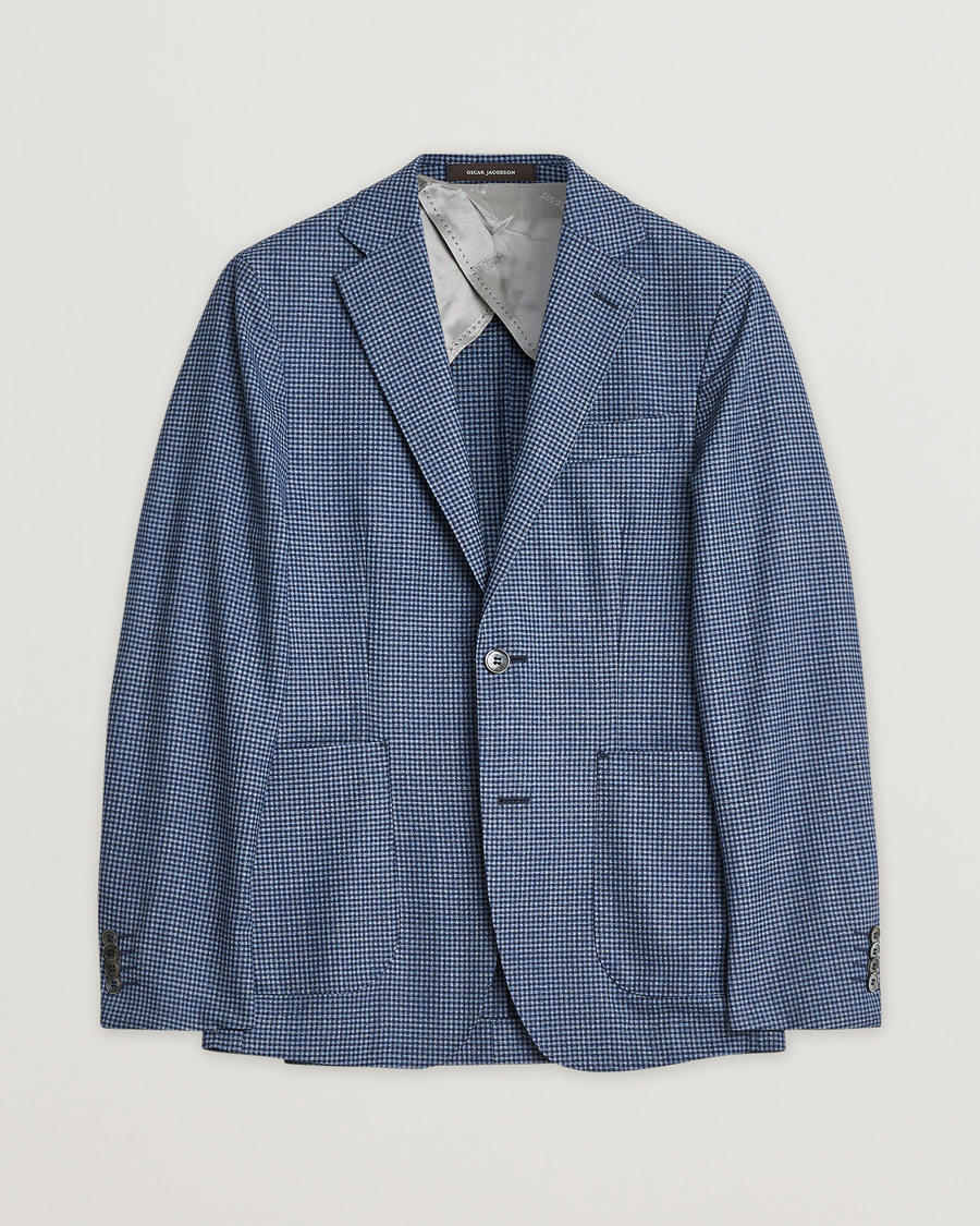Herre | Pre-owned Blazere | Pre-owned | Oscar Jacobson Ferry Check Wool Blazer Multi