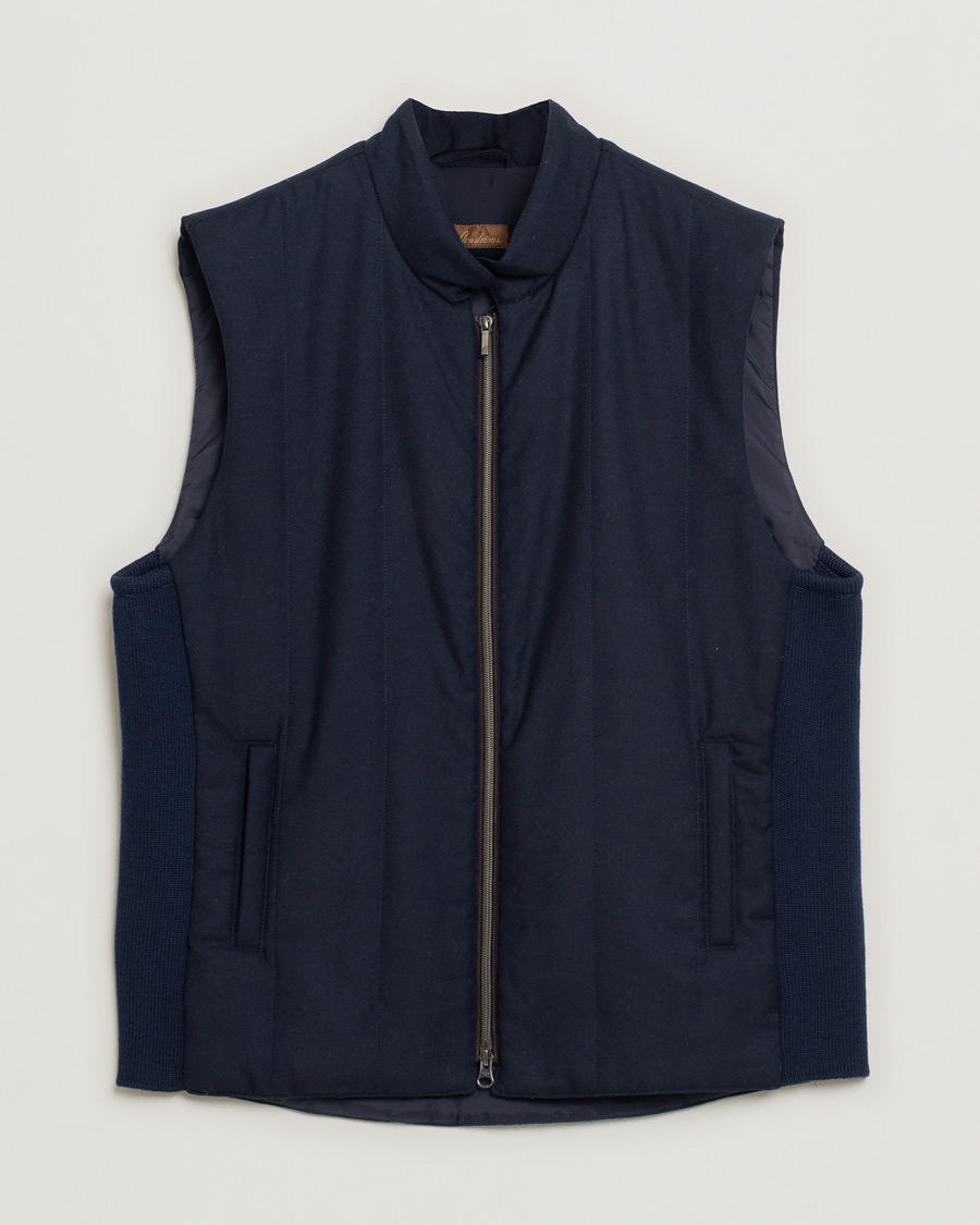 Herre | Jakker | Pre-owned | Stenströms Wool Vest Navy XL