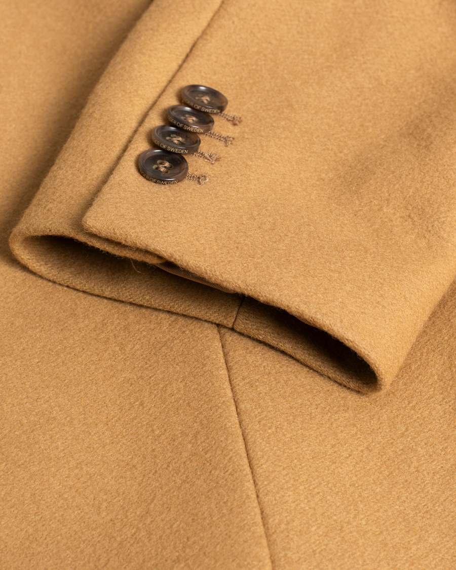 Herre | Pre-owned Jakker | Pre-owned | Tiger of Sweden Seder Wool/Cashmere Coat Camel 54