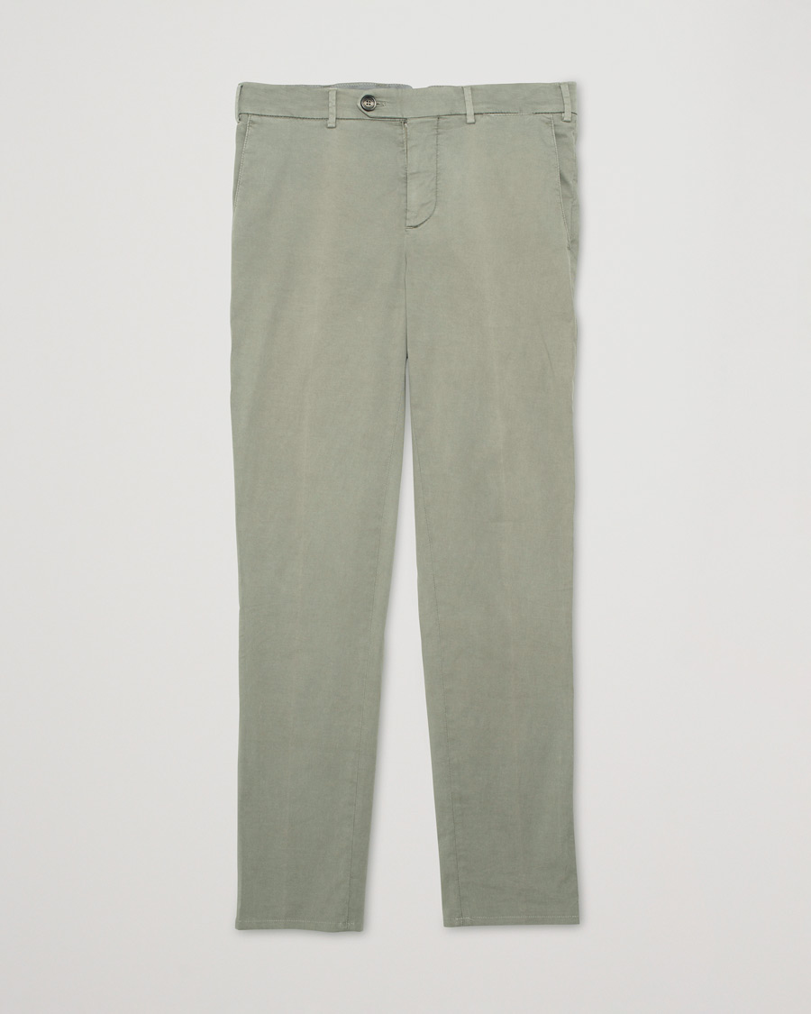 Herre | Pre-owned Bukser | Pre-owned | Brunello Cucinelli Slim Fit Chinos Sage 46