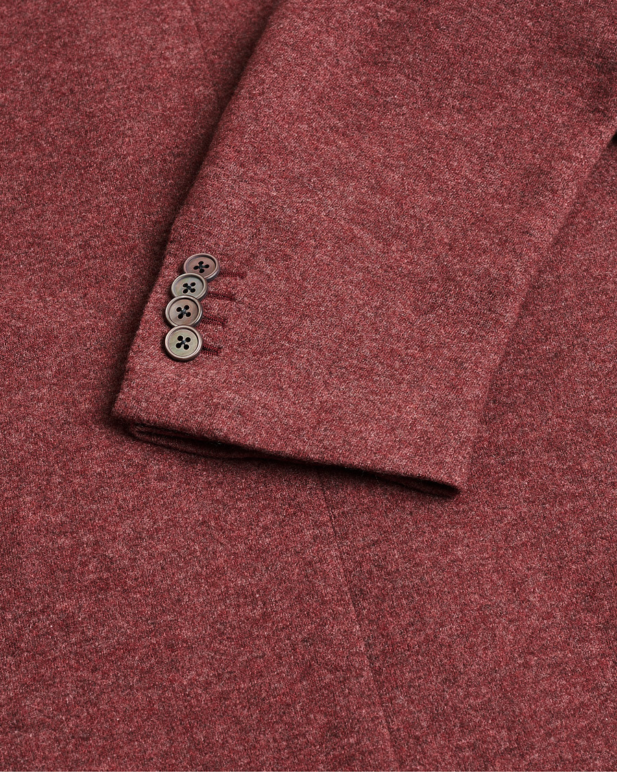 Herre | Pre-owned Blazere | Pre-owned | Corneliani Unlined Knitted Cashmere Blazer Rust 48