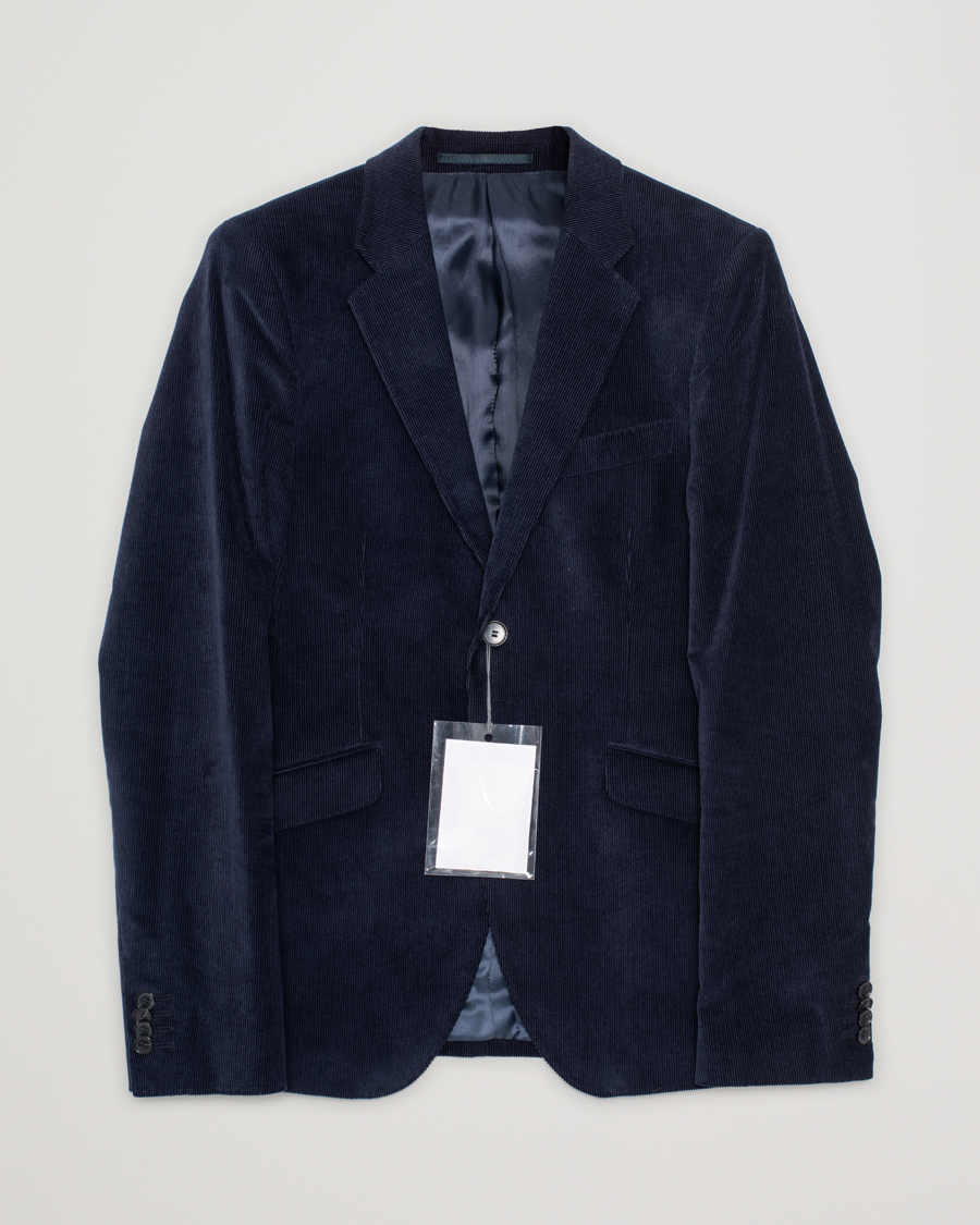Herre | Blazere & jakker | Pre-owned | Acne Studios Wall St Corduroy Blazer Navy 48