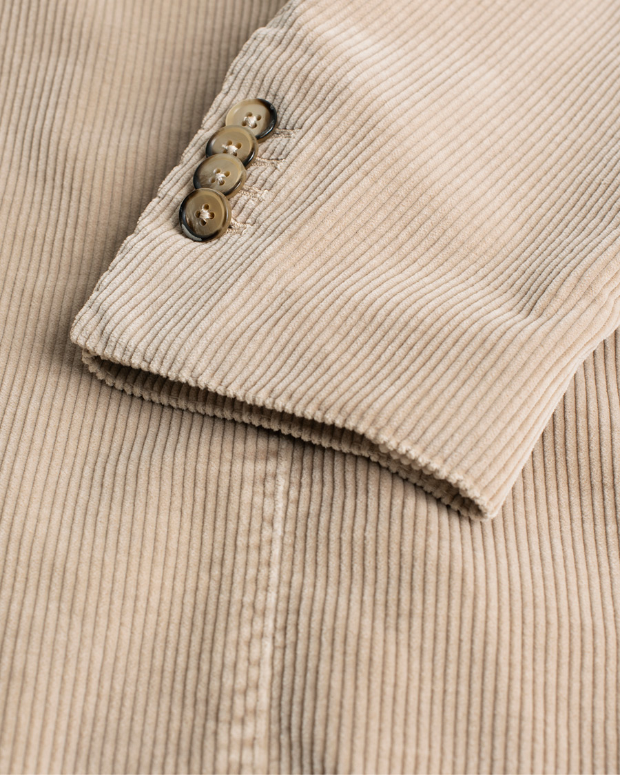 Herre | Blazere & jakker | Pre-owned | L.B.M. 1911 Jack Corduroy Blazer Beige