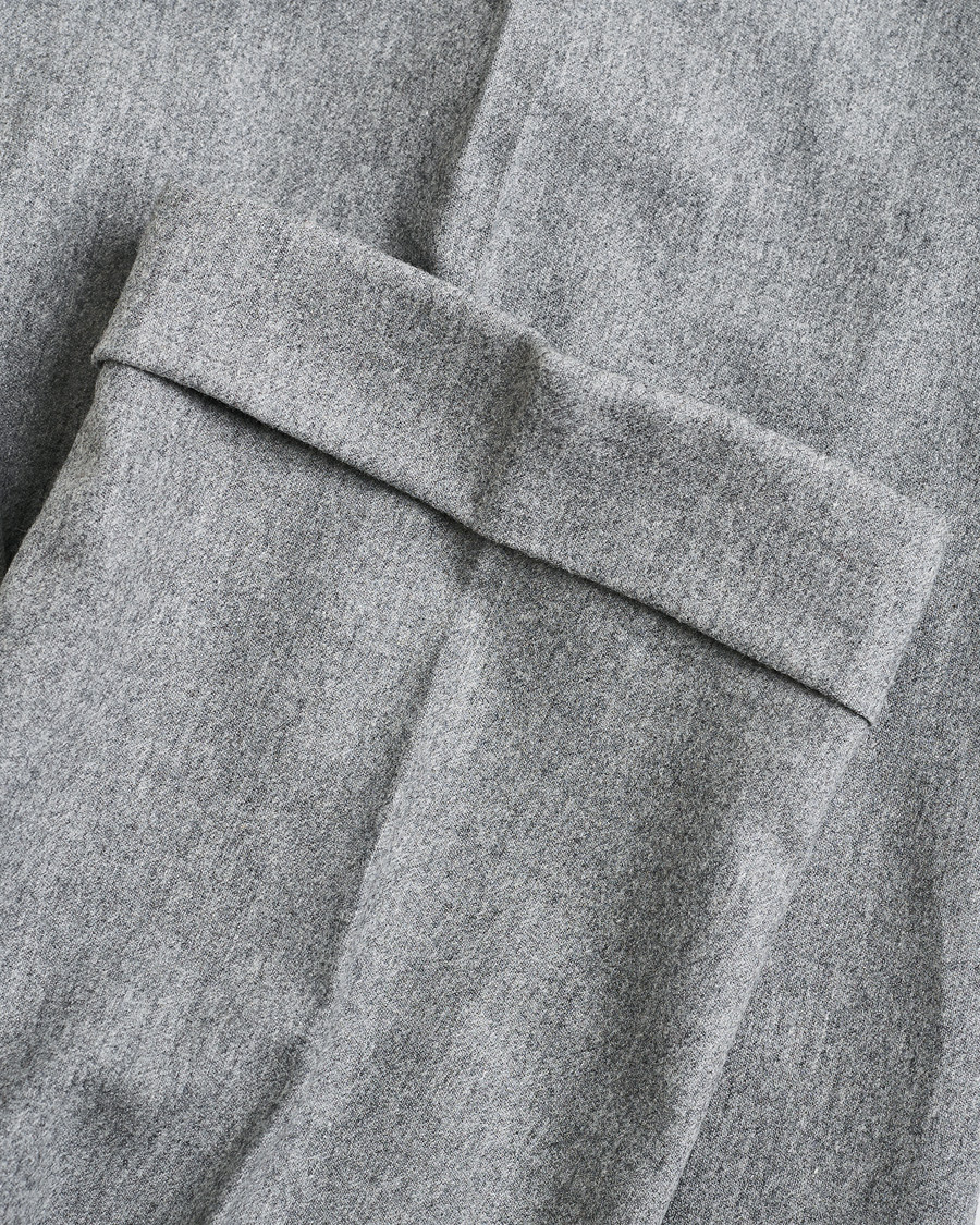 Herre | Pre-owned Bukser | Pre-owned | PT01 Pleated Wool Trousers Grey Melange 50