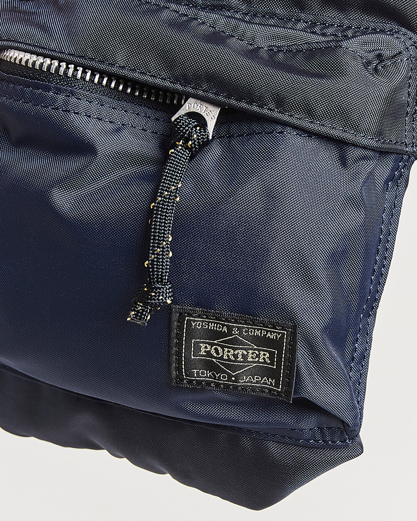 Herre | Pre-owned Tilbehør | Pre-owned | Porter-Yoshida & Co. Force Small Shoulder Pouch Navy Blue