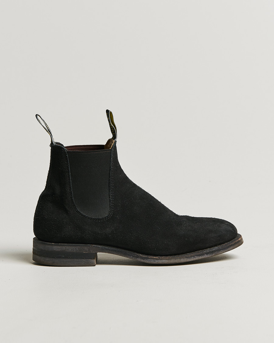 Herre | Pre-owned Sko | Pre-owned | R.M.Williams Craftsman G Boot Black Suede UK6,5 - EU40