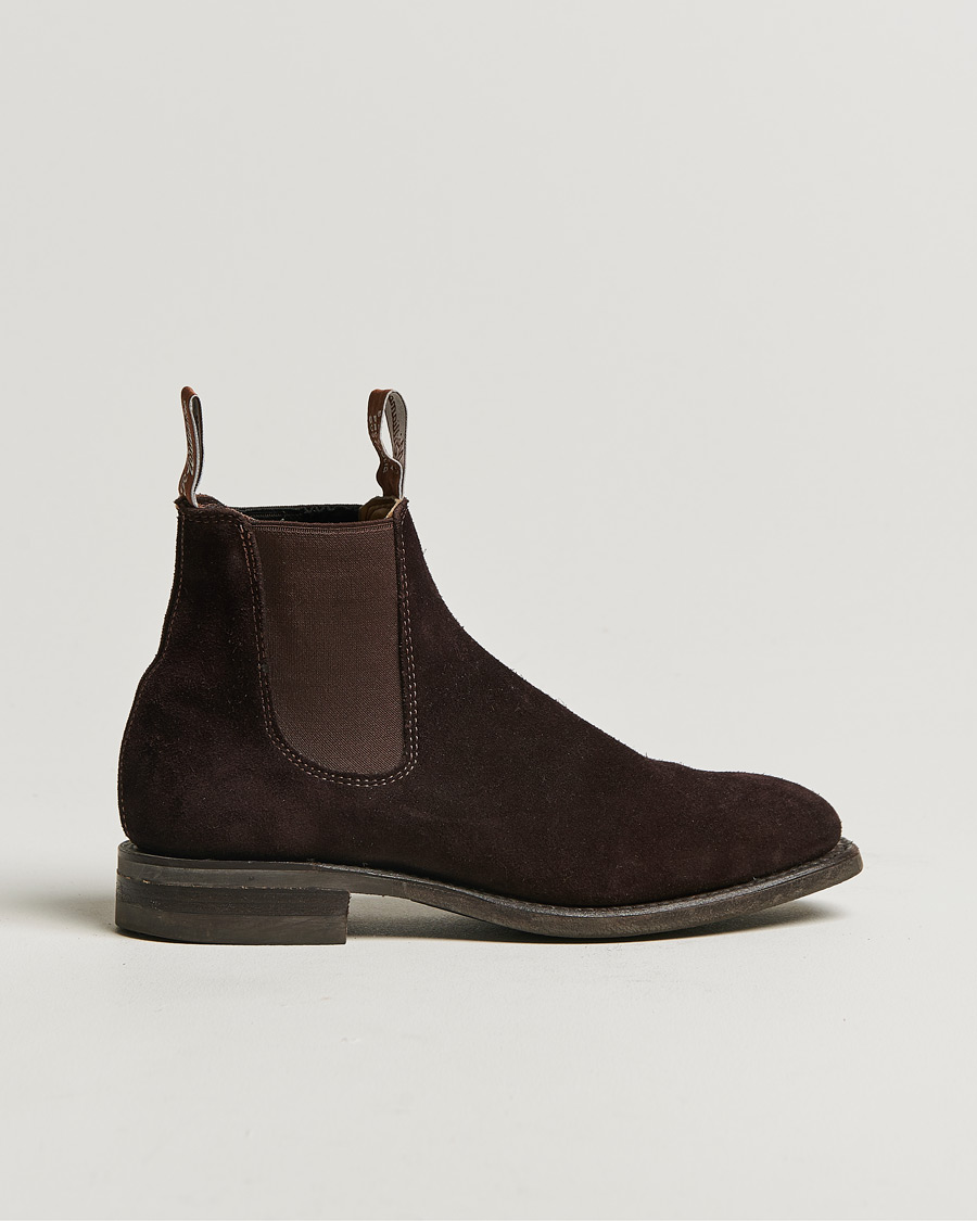 Herre | R.M.Williams Comfort Craftsman G Boot Chocolate Suede | Pre-owned | R.M.Williams Comfort Craftsman G Boot Chocolate Suede