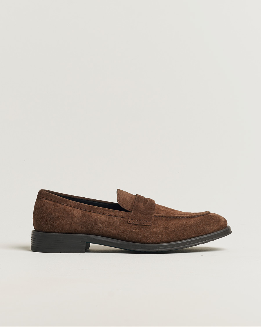 Herre | Paul Smith Pierce Suede Loafer Dark Brown UK8 - EU42 | Pre-owned | Paul Smith Pierce Suede Loafer Dark Brown UK8 - EU42
