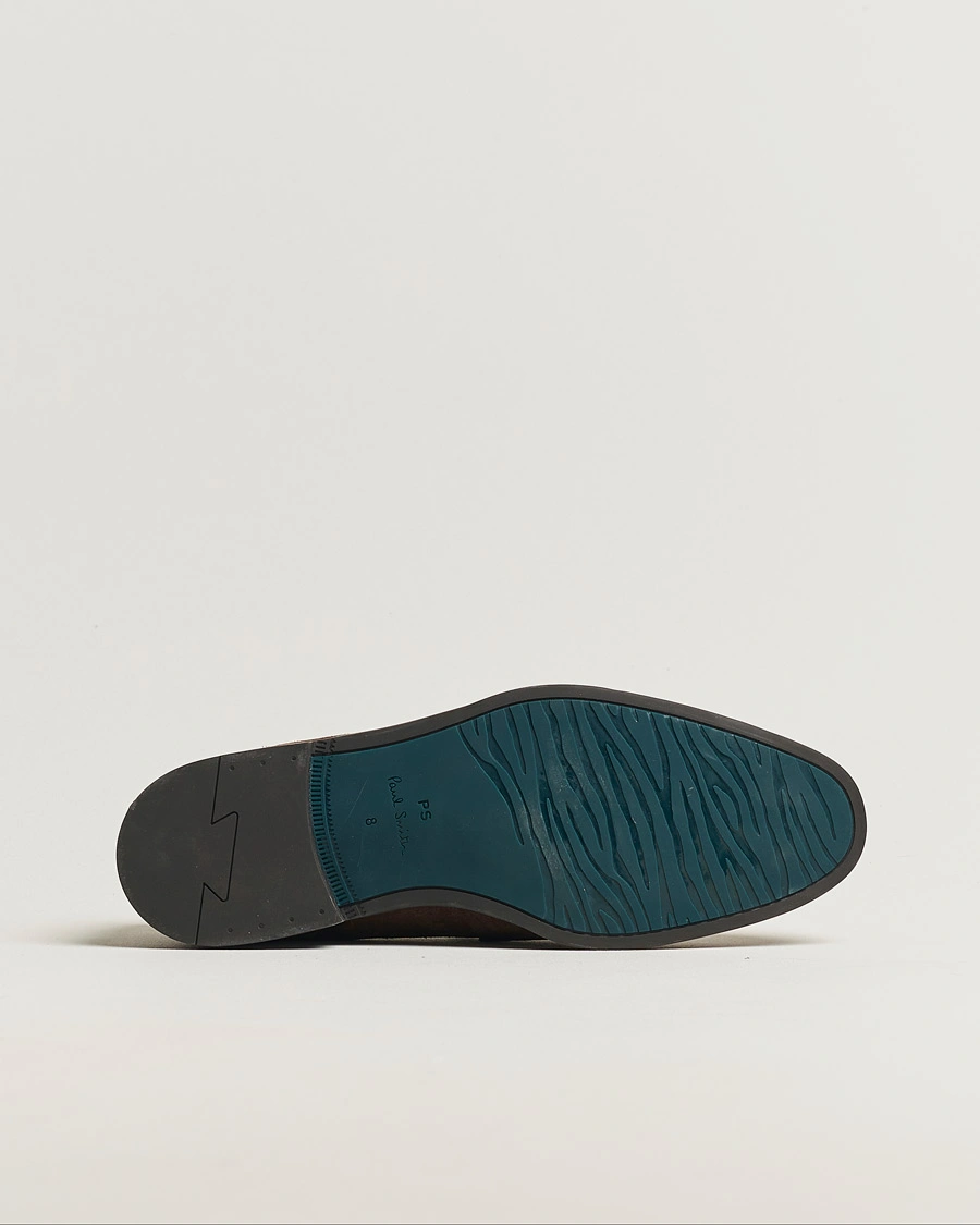 Herre | Paul Smith Pierce Suede Loafer Dark Brown UK8 - EU42 | Pre-owned | Paul Smith Pierce Suede Loafer Dark Brown UK8 - EU42