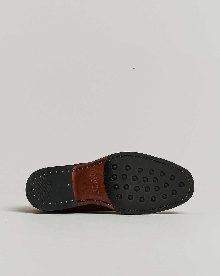 Herre | Myrqvist Strömsö Oxford Brogue Brown Suede UK7 - EU41 | Pre-owned | Myrqvist Strömsö Oxford Brogue Brown Suede UK7 - EU41