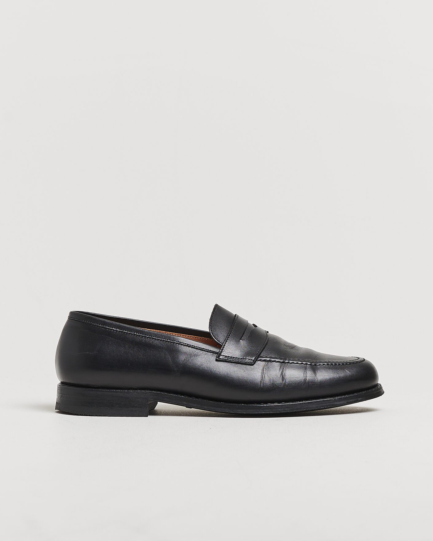Herre | Pre-owned Randsyede sko | Pre-owned | Myrqvist Stenhammar II Loafer Black Calf UK8 - EU42