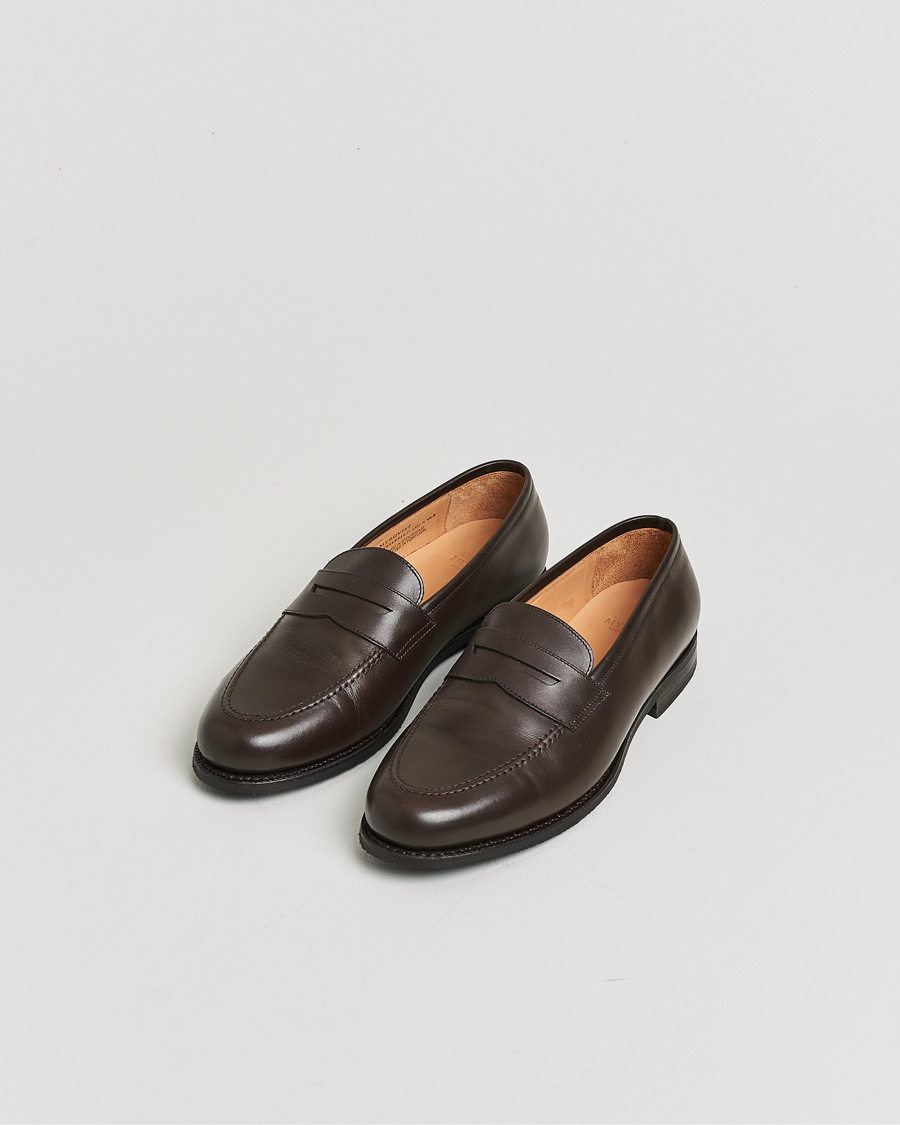 Herre | Pre-owned Randsyede sko | Pre-owned | Myrqvist Stenhammar II Loafer Dark Brown Calf UK10,5 - EU44,5